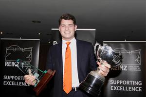 Australasian Auctioneer Champion Daniel Coulson from Bayleys Real Estate.